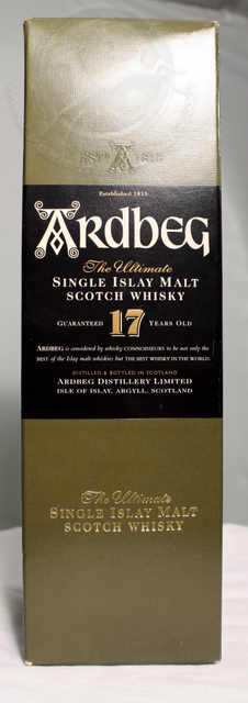 Ardbeg box front image