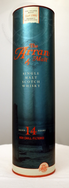 The Arran Malt box front image