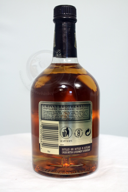 Chivas Regal image of bottle