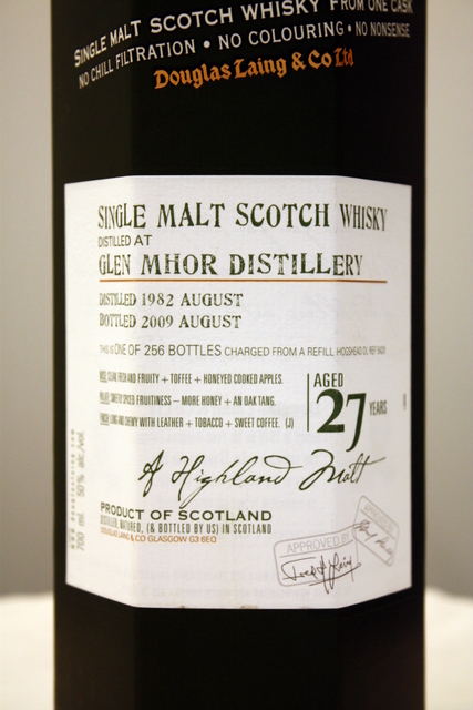 Glen Mhor box front detailed image