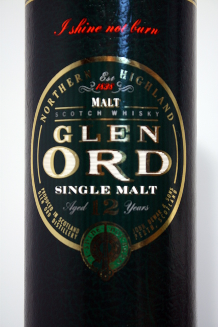Glen Ord box front detailed image