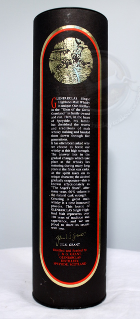 Glenfarclas 105 box rear image