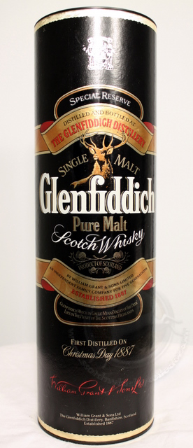 Glenfiddich Special Old Reserve box front image