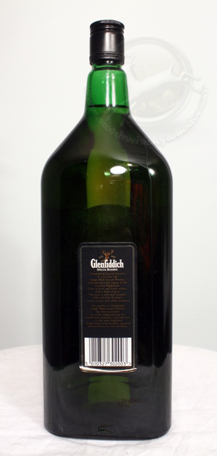 Glenfiddich Special Reserve rear image of bottle Glenfiddich Special Reserve image of bottle