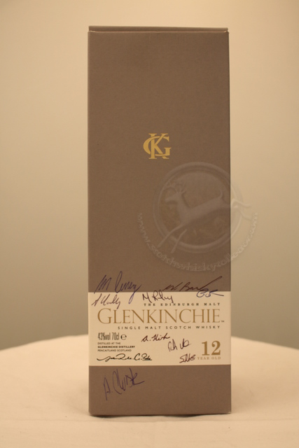 Glenkinchie 12 box front image