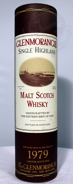 Glenmorangie 1979 box front image