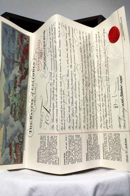 Glenmorangie Culloden Bottle