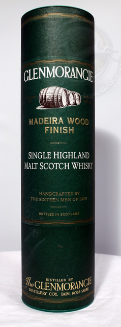 Glenmorangie Madeira box front image