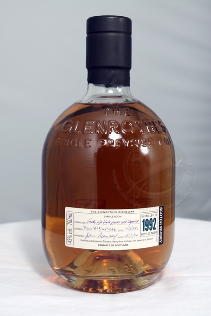 Glenrothes 1992 front image