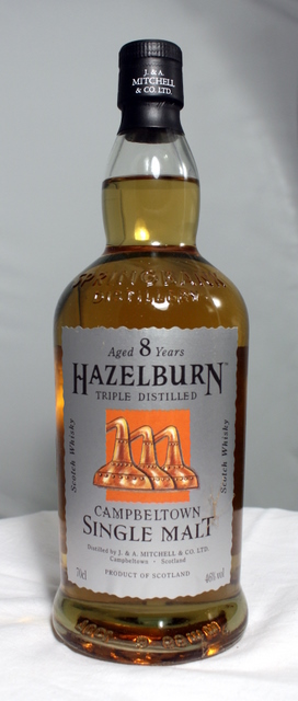 Hazelburn 1999 front image
