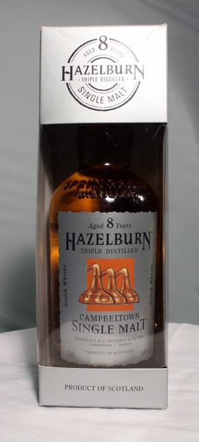 Hazelburn 1999 box front image