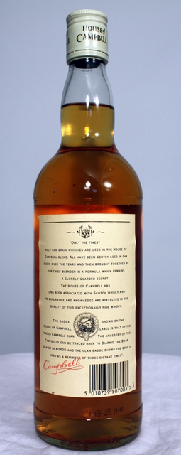 House of campbell image of bottle