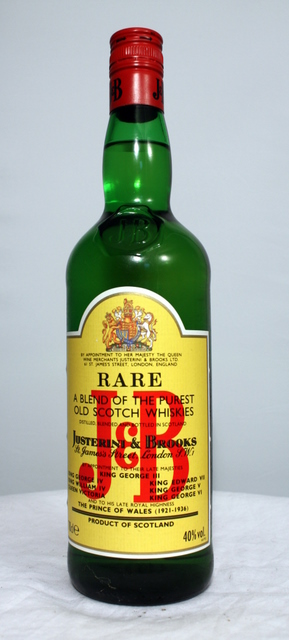 J and B Rare front image