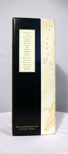 Isle Of Jura box rear image