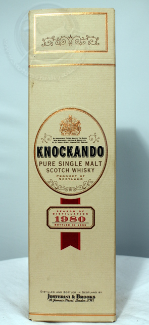 Knockando 1980 box front image