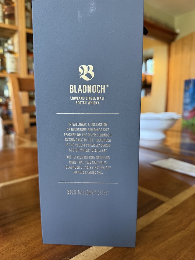 Bladnoch Loch Maberry box side image