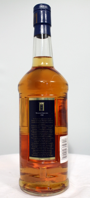 Premiers : Winston Churchill rear image of bottle Premiers : Winston Churchill image of bottle