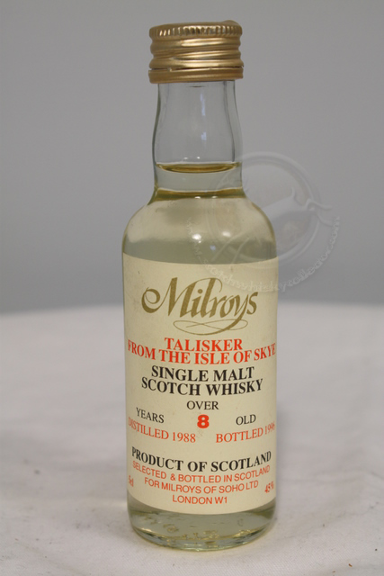 Talisker 1988 front image