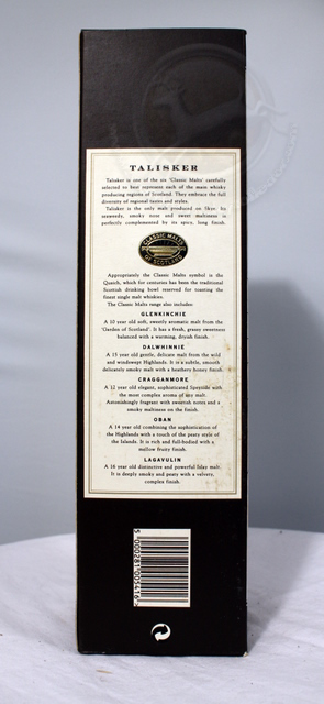 Talisker box rear image